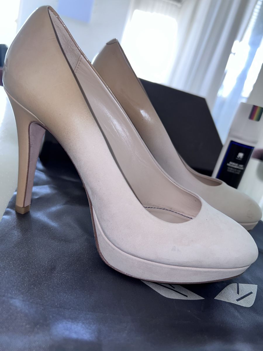 Navyboot Scarpe da donna: Navyboot Pumps Beige Gr. 36 - Eleganter Klassiker! – Nuovo (secondo la descrizione) da Port venduto da Selvaggi_Acquisti