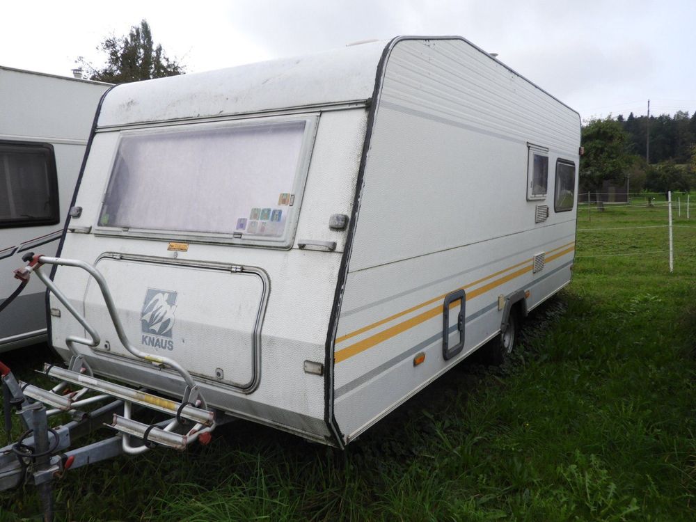 Wohnwagen Knaus Country 500 Kaj tenbett Acheter sur Ricardo