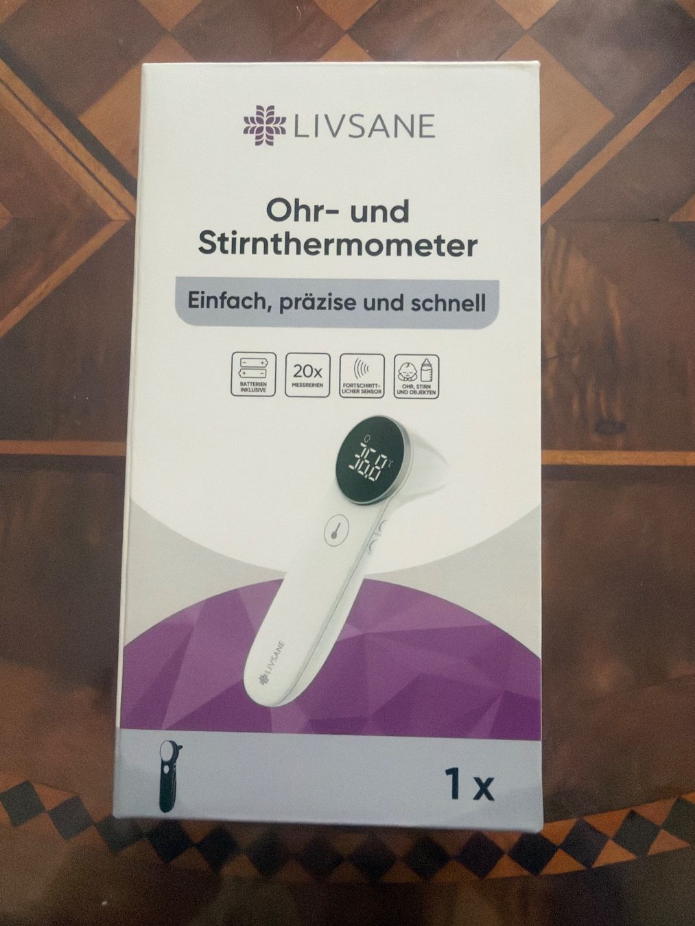 Sonstiges für Haushalt & Wohnen: Ohr und stirnthermometer – Neu und originalverpackt aus Rupperswil von Columbiana01