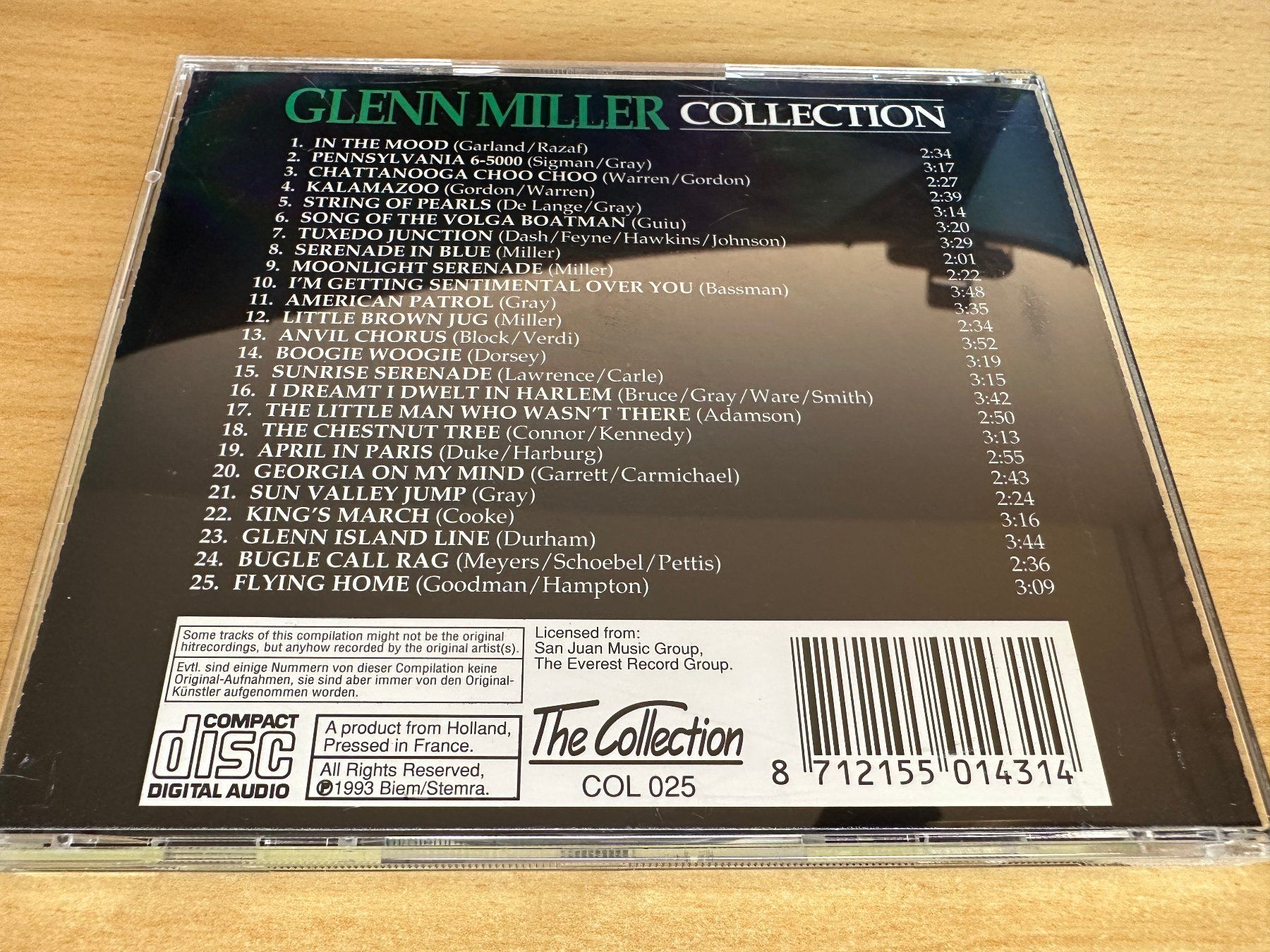 CDs: Glenn Miller – Collection – Gebraucht aus Rikon im Tösstal von Alpenmutz 1