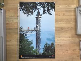 Poster Buergenstock Hammetschwand Lift Peter Maurer Schweiz