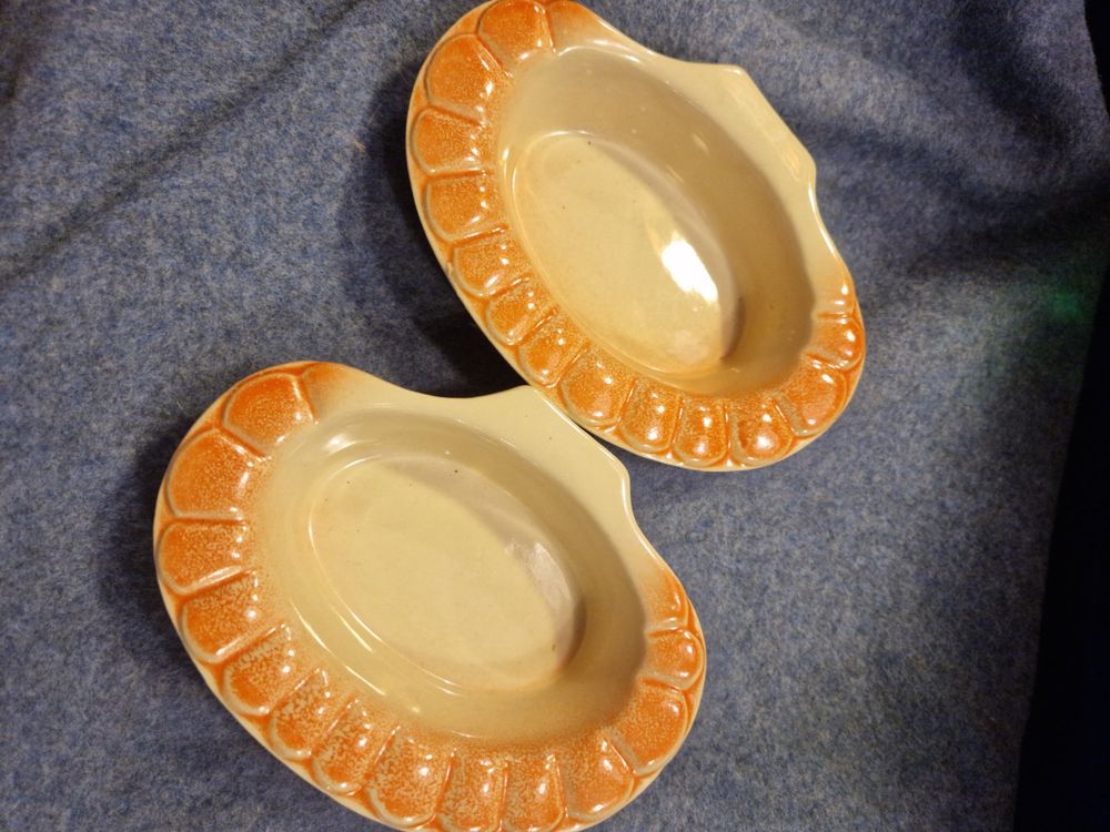 2 Vintage Charles Amand Auflaufformen für Jabosmuscheln | Kaufen auf ...