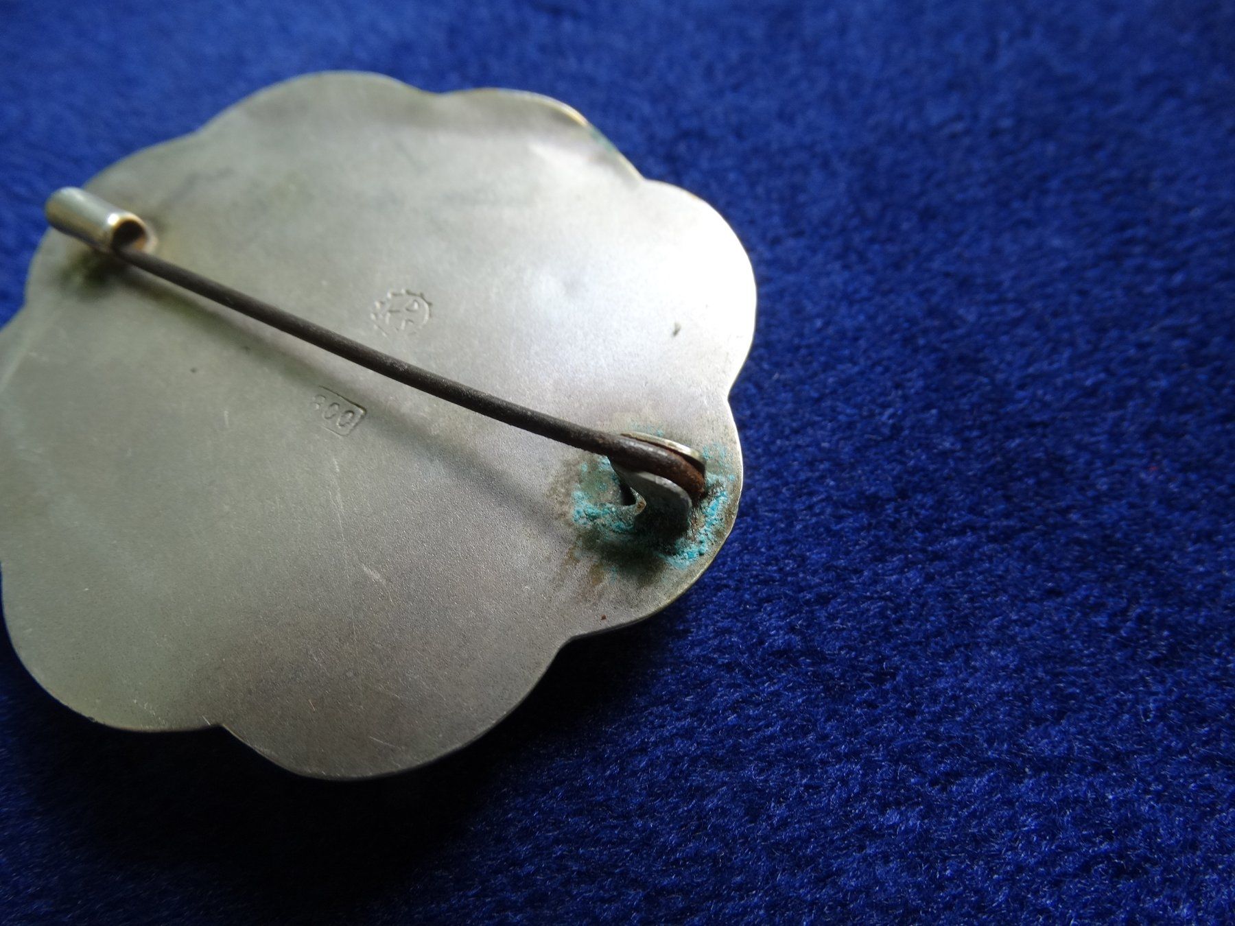 Broschen & Nadeln: Silber 800 Brosche Rosen Jugendstil Dänemark DKS – Gebraucht aus Adliswil von Isaac_92 3