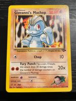 Pokemon Giovanni‘s Machop 72/132 Gym Challenge