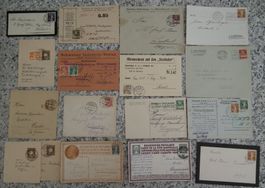 Briefe, Karten LOT Diverse   von 1910 bis 1928