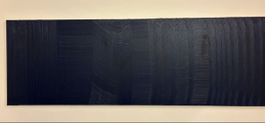 Black|Dark blue painting, Abstract Art, Modern Home Decor