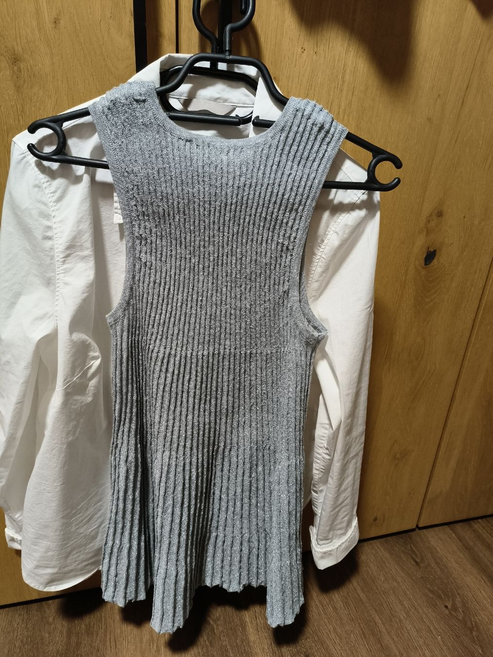 Top: Top/Pullunder von Andre Maurice, Grau, Made in Italy – Nuovo (secondo la descrizione) da Arbon venduto da sch_q2pz 3