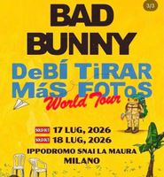 🎟️ 2 Bad Bunny Tickets zu verkaufen – 17. Juli (Mailand)