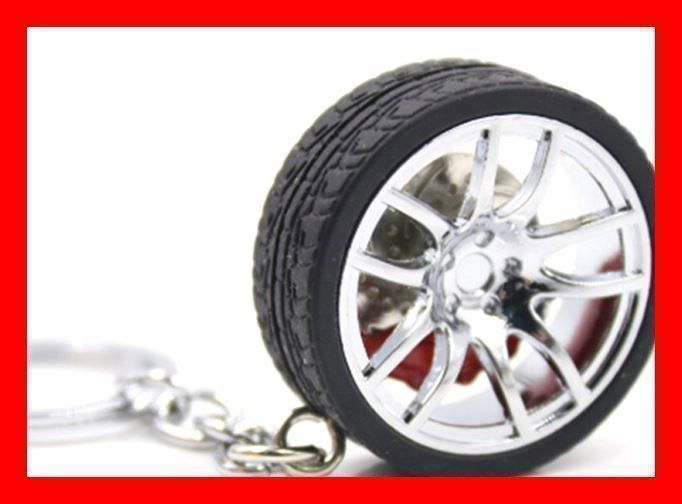VmG-Store Felgen Schlüsselanhänger - Stylisches Auto Accessoire In Chrom