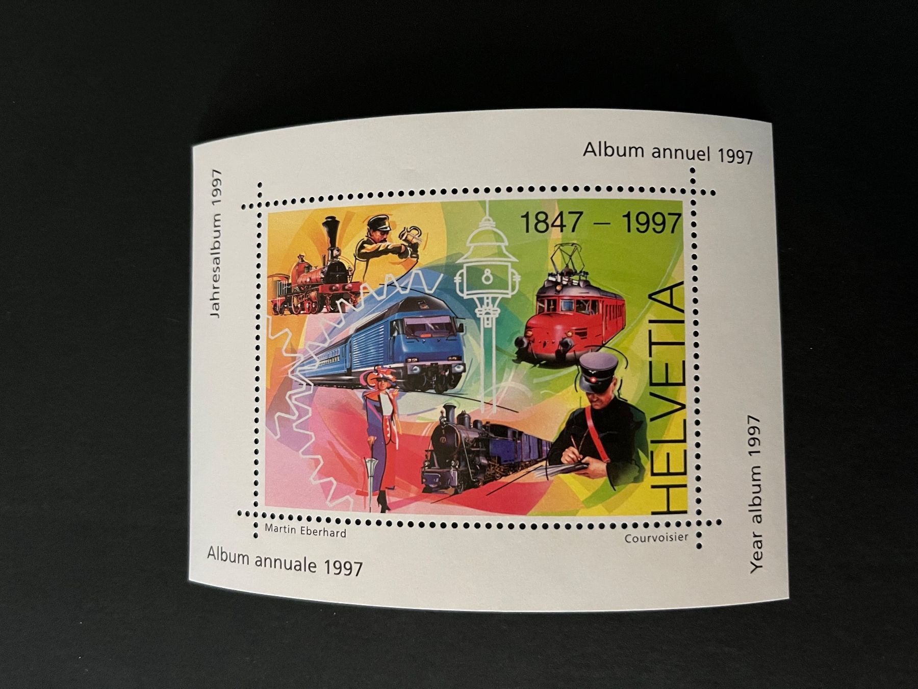 Autobahnvignetten: Vignette aus Jahrbuch Schweizer Briefmarken 1997 – Neu (gemäss Beschreibung) aus Illnau von Django18