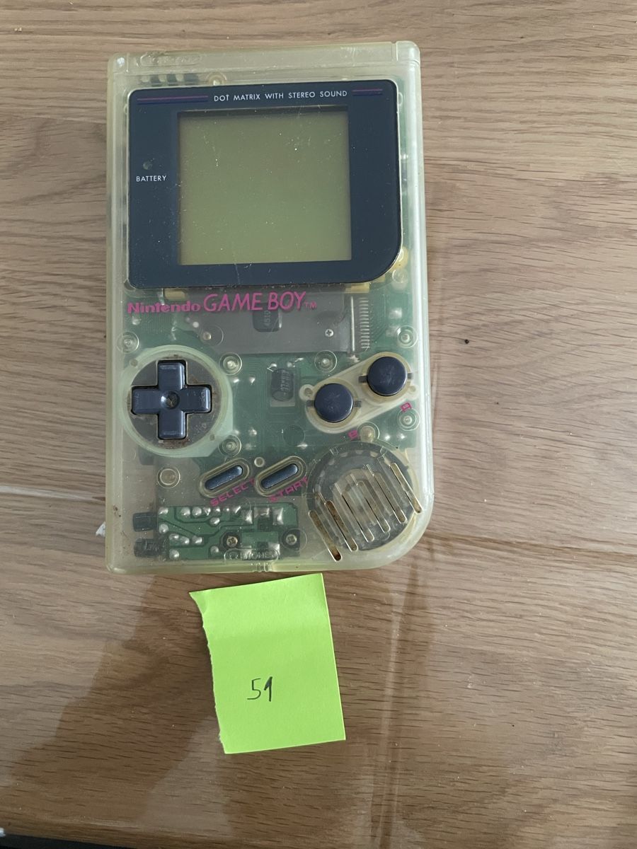 Nintendo Console: Nintendo Game Boy Color (Clear)!  – Usato da Bazenheid venduto da Toni0141