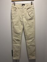 Massimo Dutti white corduroy trousers, size 36