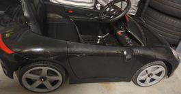 Porsche 911 Black electric car kids