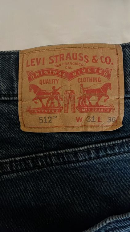 Levi's 512 Jeans W31 L30 2