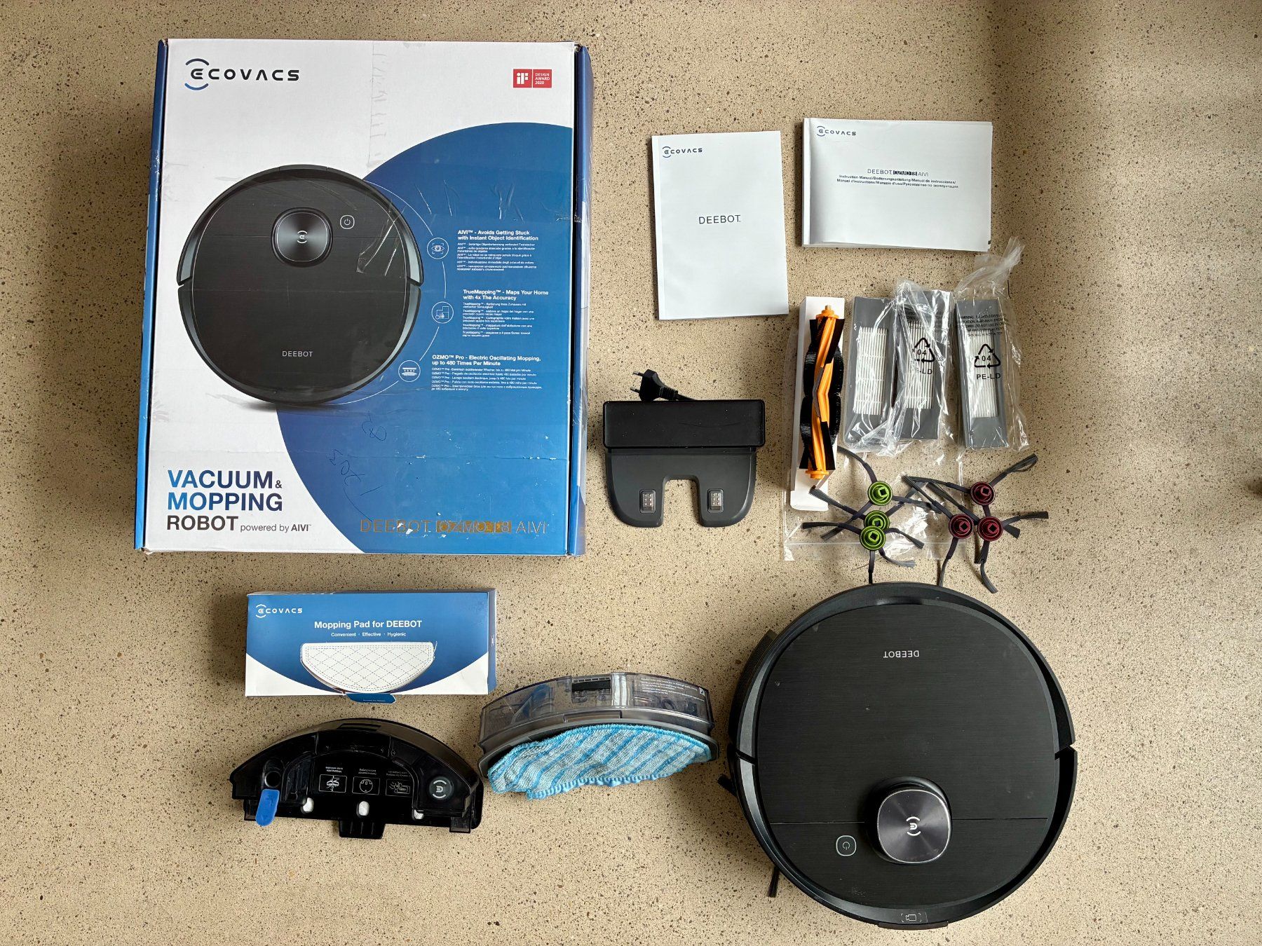 Ecovacs Aspirapolveri & Accessori: Vacuum and Mopping Robot Deebot Ozmo T8 by AIVI – Usato da Zürich venduto da leGrenat
