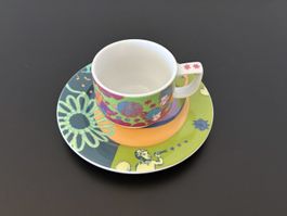 BOPLA Langenthal Kaffeetasse & Untertasse Demi Lune