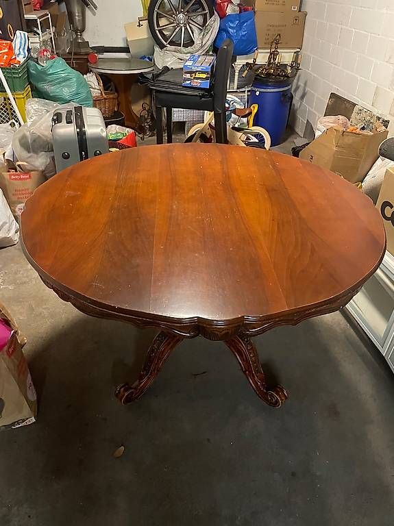 Tables: Orginal massiv Holz Esstisch – D'occasion à Suhr par chrabbat01 2