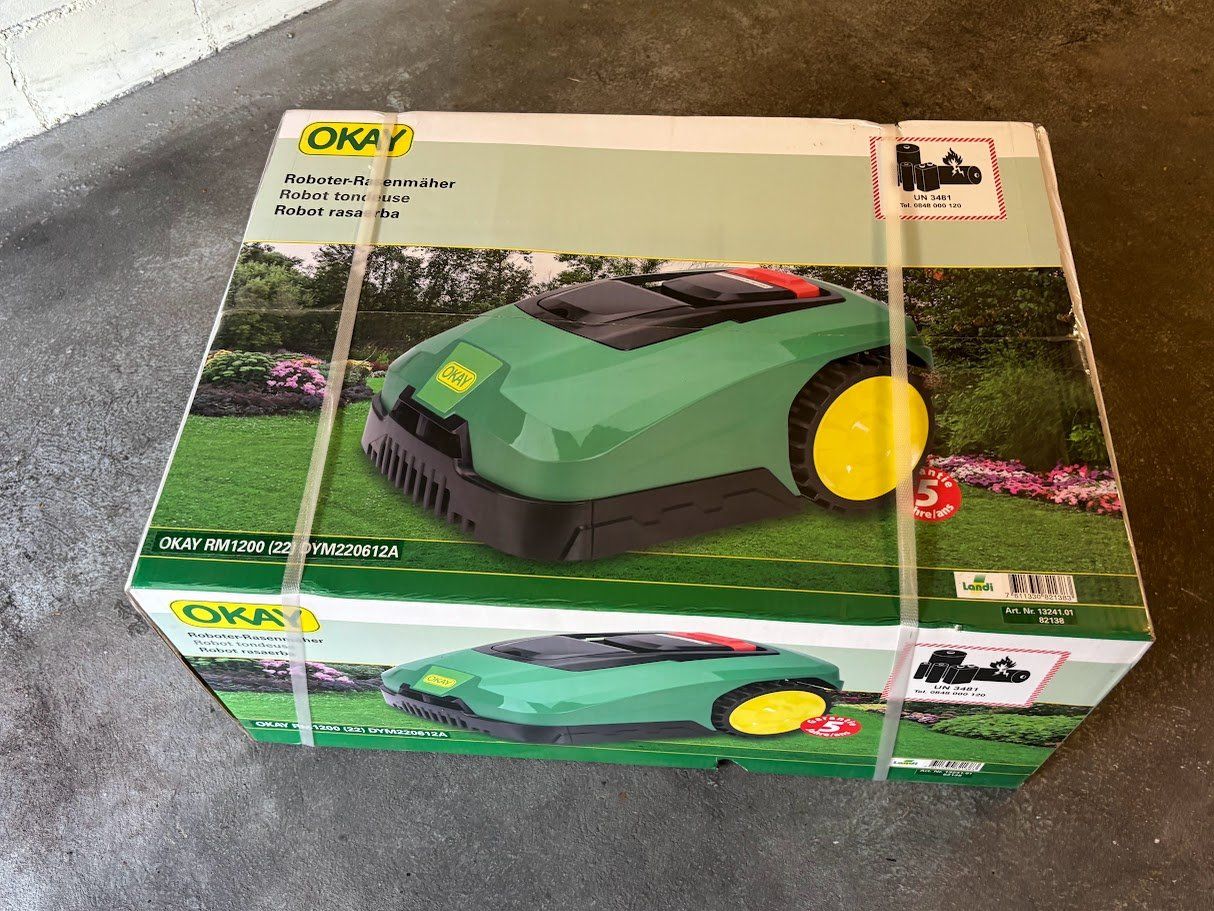 Tagliaerba: OKAY  RASENMÄHER  ROBOTER   RM 1200 – Usato da Luzern venduto da teta2000 3