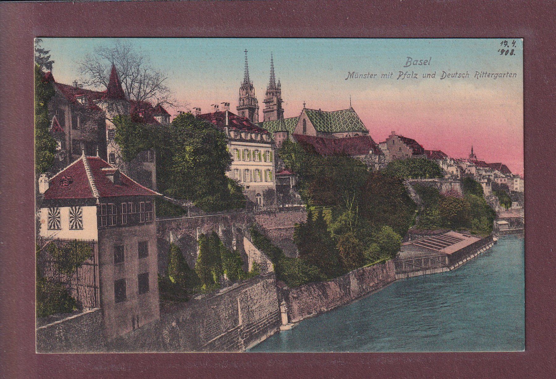 Cartes postales: BASEL - Münster - Pfalz – D'occasion à Pully par nicecards