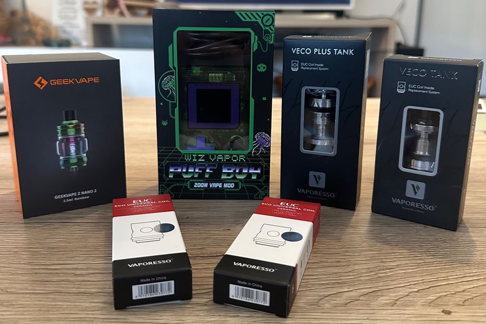 Puff Boy 200W Vape Mod mit diversem Zubehör!! | Kaufen auf Ricardo
