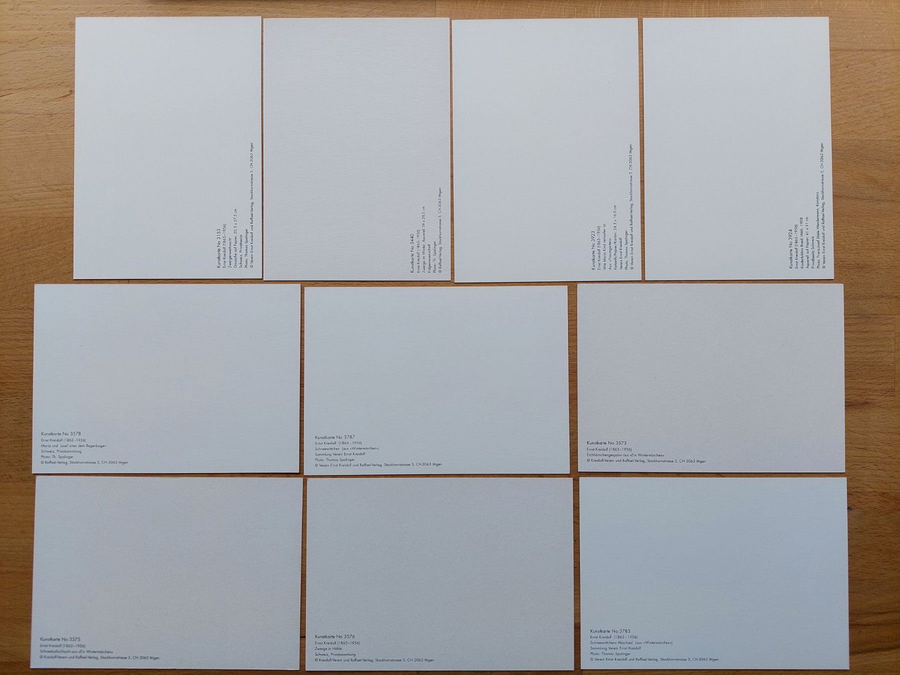 Cartoline postali: Sammlung Ansichtskarten Ernst Kreidolf – Nuovo (secondo la descrizione) da Obfelden venduto da Foto_Bild_Kunst_Buch 3
