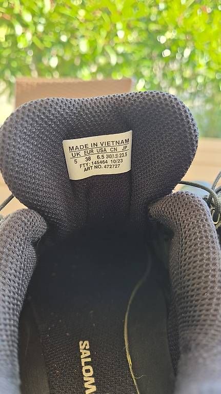 Salomon Herrenschuhe: Salomon Schuhe schwarz Grösse 38 gebraucht – Gebraucht aus Titterten von Neleh82 2