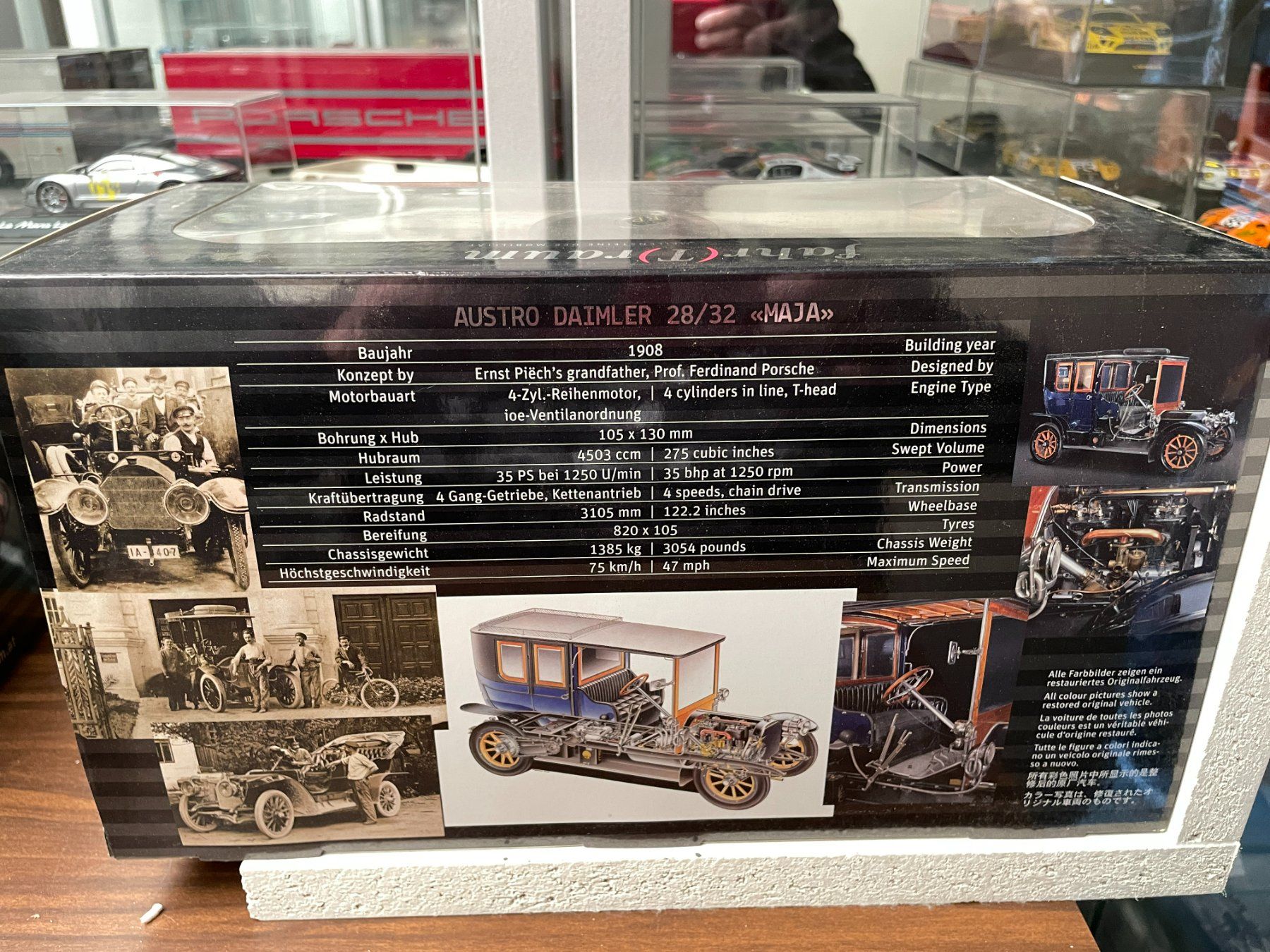 Modellini d'auto: Austro Daimler 1908    1:18 Fahrtraum – Nuovo e nell'imballaggio originale da Wohlen AG venduto da Erelpowerline 1