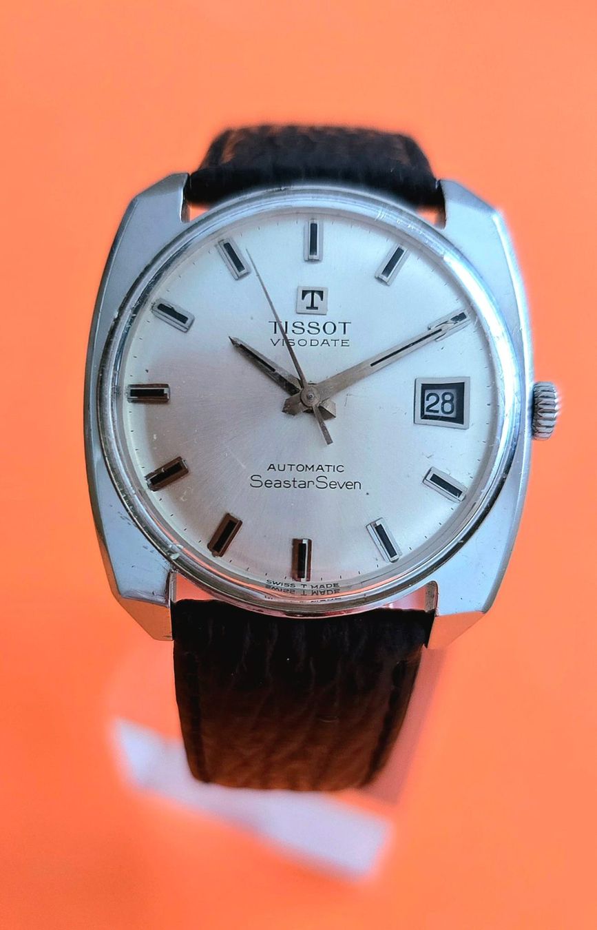 Tissot Uhren: TISSOT VISODATE AUTOMATIC - DATE SEASTAR SEVEN MEGA RAR – Gebraucht aus Neftenbach von Taschen-Uhren 1
