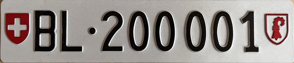 Insegne: Auto-Nummernschilder BL 20000 – Nuovo (secondo la descrizione) da Birsfelden venduto da Sergio21