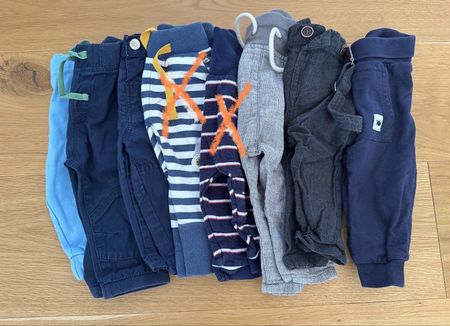 Baby Hosen Grösse 68, 6 Stück