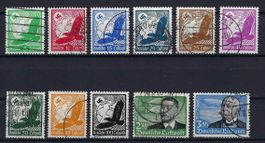 Deutsches Reich Flugpost-Serie 1943 gest.