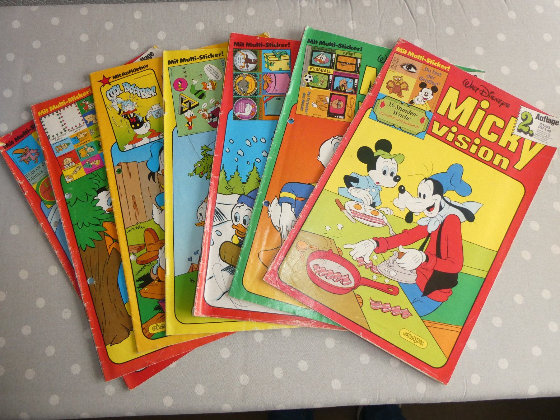 Fumetti: 7 Micky Vision Hefte – Usato da Mels venduto da KOSL