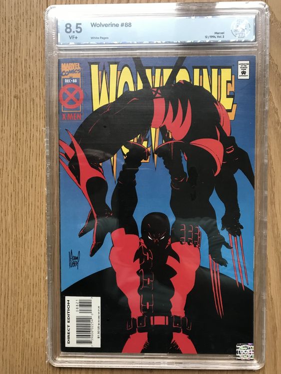 Wolverine 88 Battle Versus Deadpool UGS Grading NO CGC CBCS Kaufen