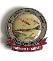 Pin Schweizer Armee Patrouille Suisse Bye Bye Hunter