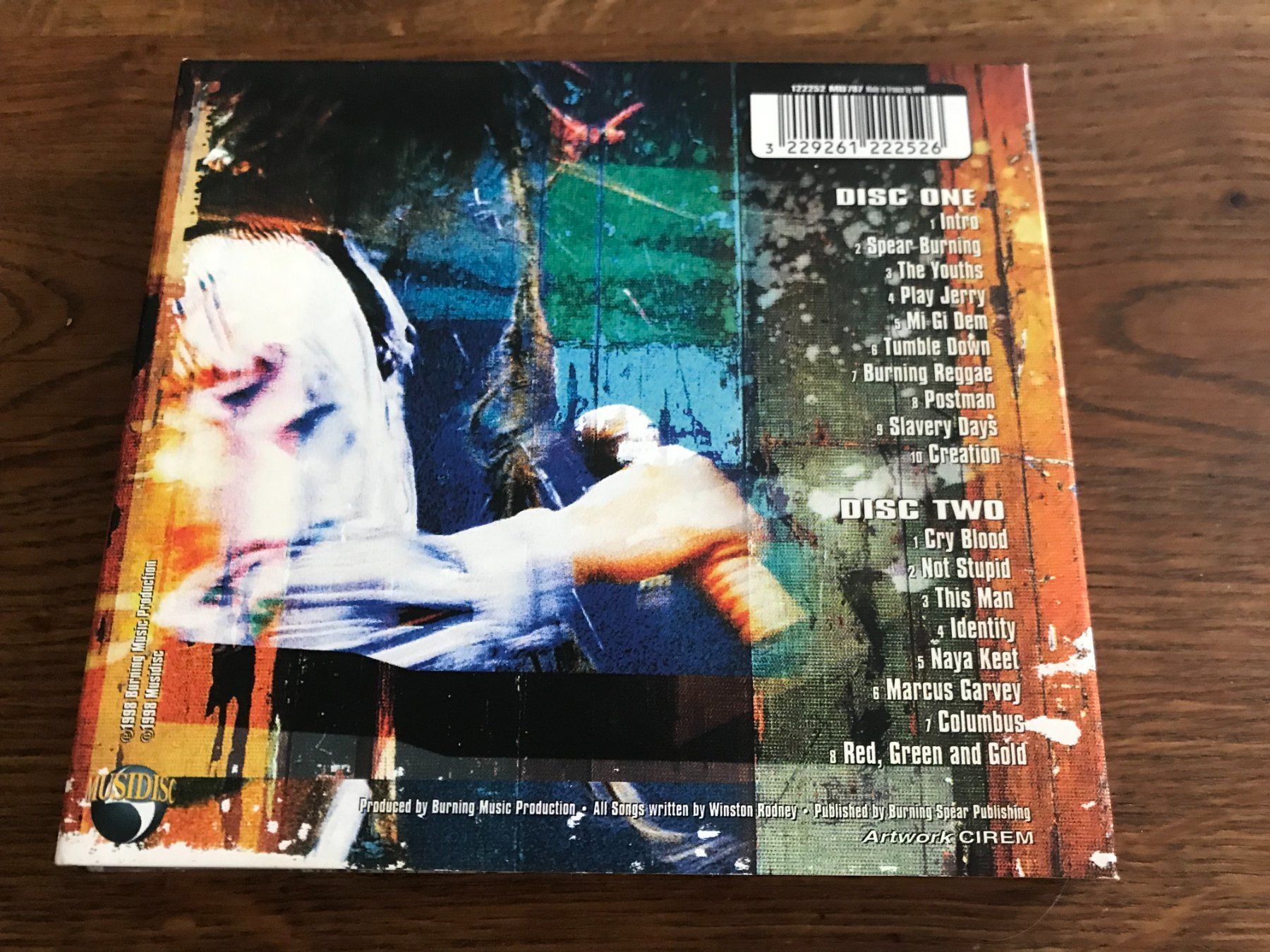 CDs: BURNING SPEAR - (A)Live In Concert '97 - 2CD – D'occasion à Buchs AG par Archie 3