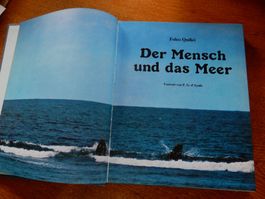 antikes Buch: Der Mensch und das Meer - Folco Quilici