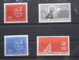 DDR 1958 Frühjahresmesse/Post Konferenz **