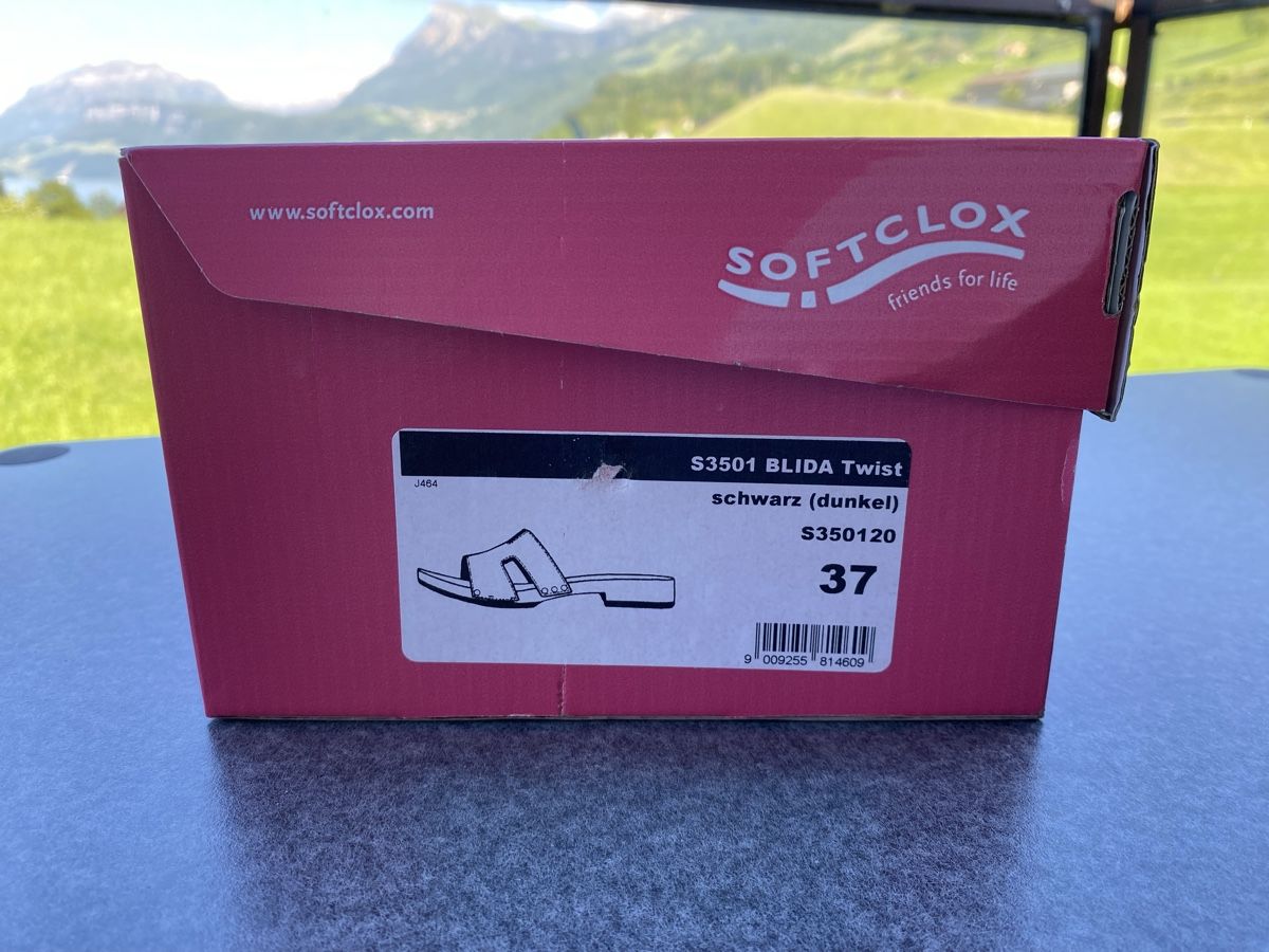 Softclox Scarpe da donna: Softclox Clogs, Gr. 37, neu, Holzsohle – Nuovo e nell'imballaggio originale da Buochs venduto da H16 9