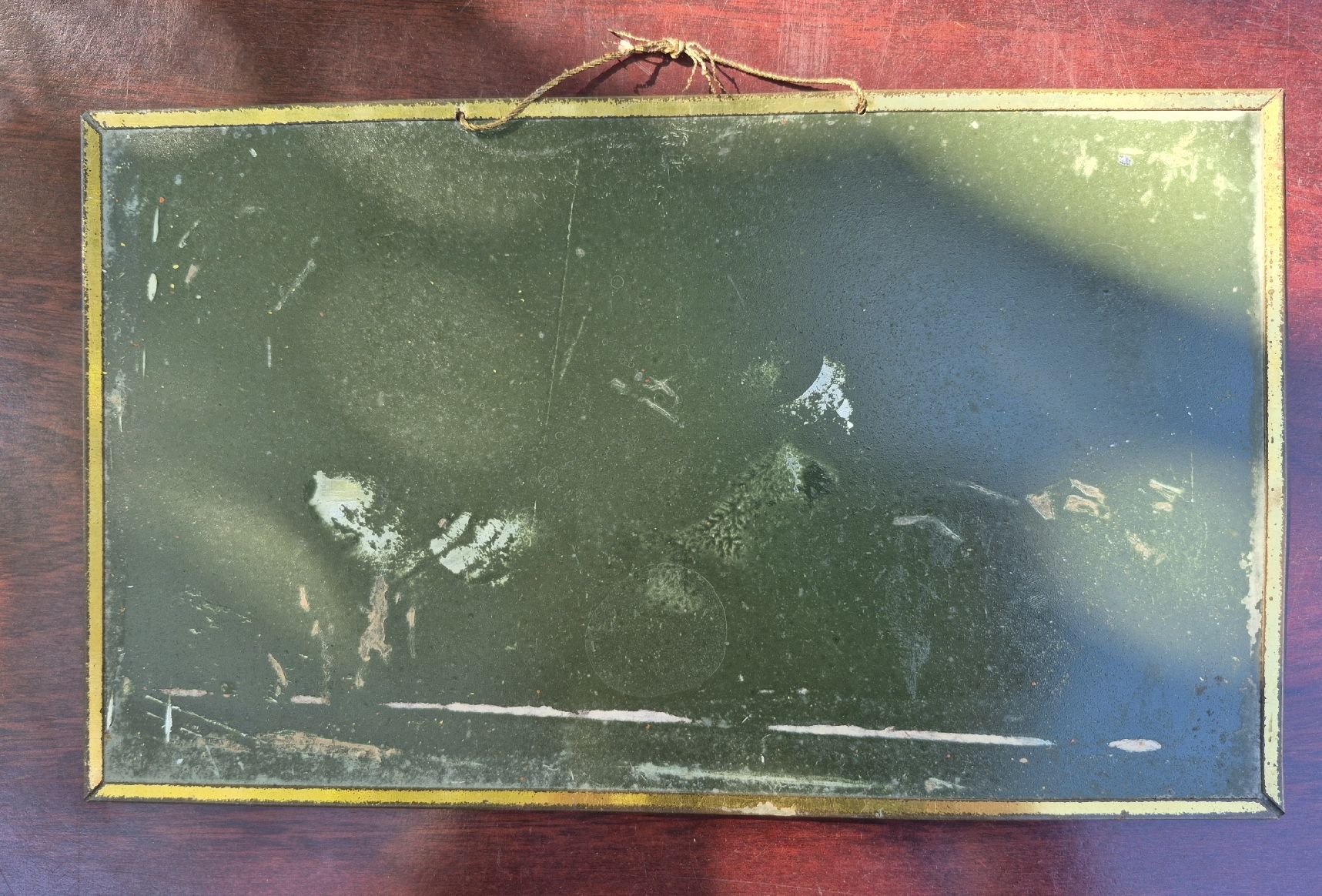 Insegne: Original Blechreklame-Schild – Usato da Genève venduto da antade 1
