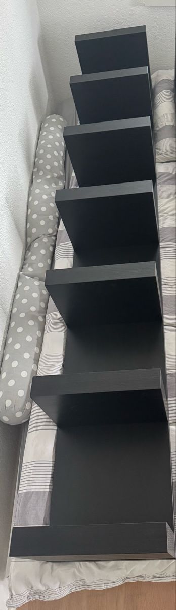 Ikea Scaffali: Wandregal Lack - braunschwarz – Usato da Wernetshausen venduto da Laurita_lca 3