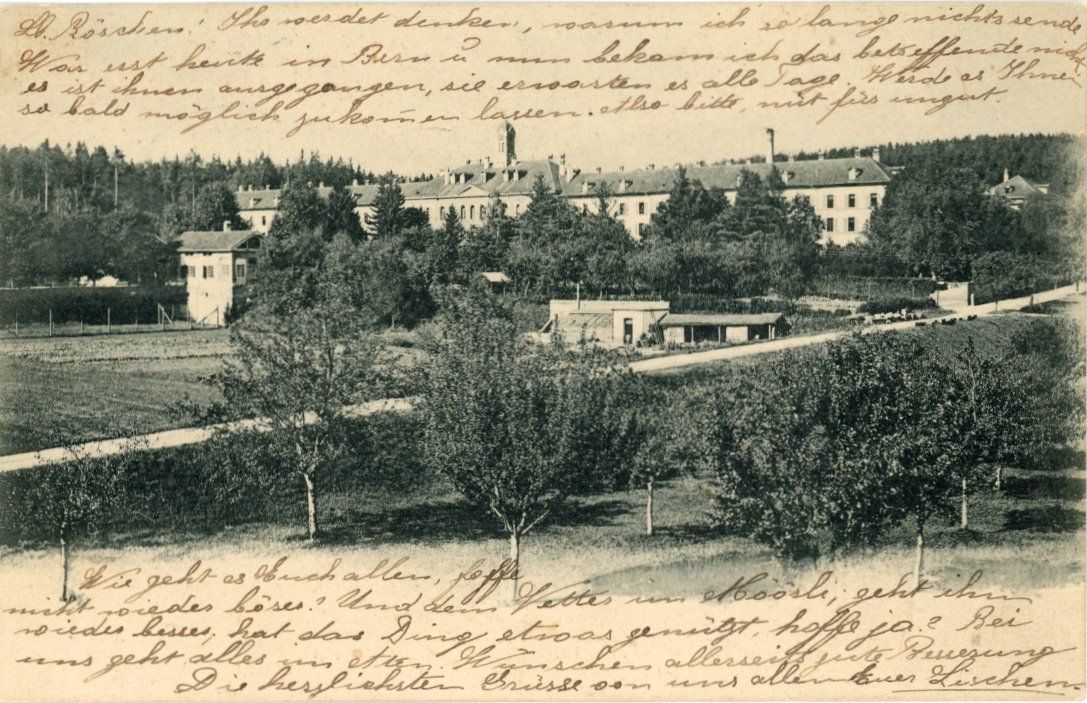 Ansichtskarten: Bern  BE  -   WALDAU         um 1904 – Gebraucht aus Brig von Valcards54