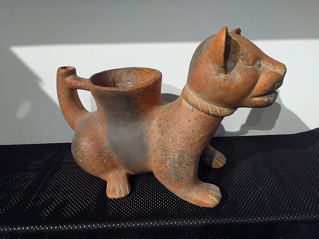 Statuette: Keramikhund – Usato da Samstagern venduto da Karibik64