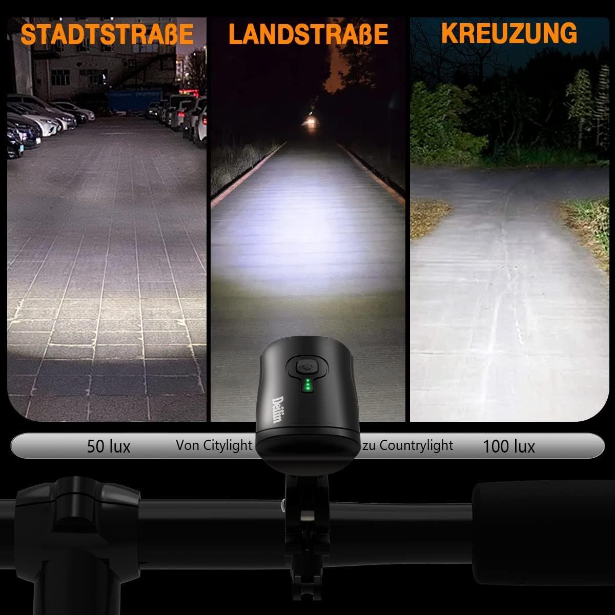Ersatzteile: Fahrradlicht Set, USB Aufladbar – Neu und originalverpackt aus Nuglar von SaleRitter 2