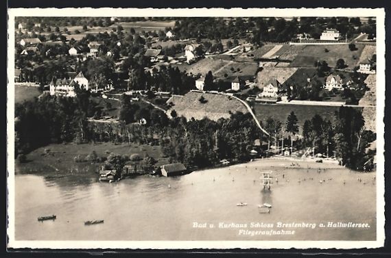 Cartoline postali: Seengen, Schloss Brestenberg am Hallwile – Usato da Berlin venduto da bartko-reher