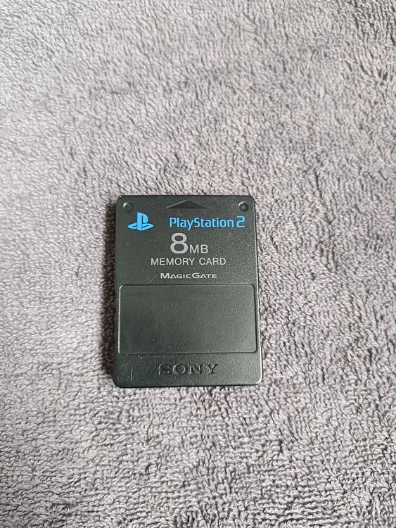Sony Memory Units & Memory Cards: Playstation 2 Memory Card Schwarz – Gebraucht aus Pratteln von Colin97