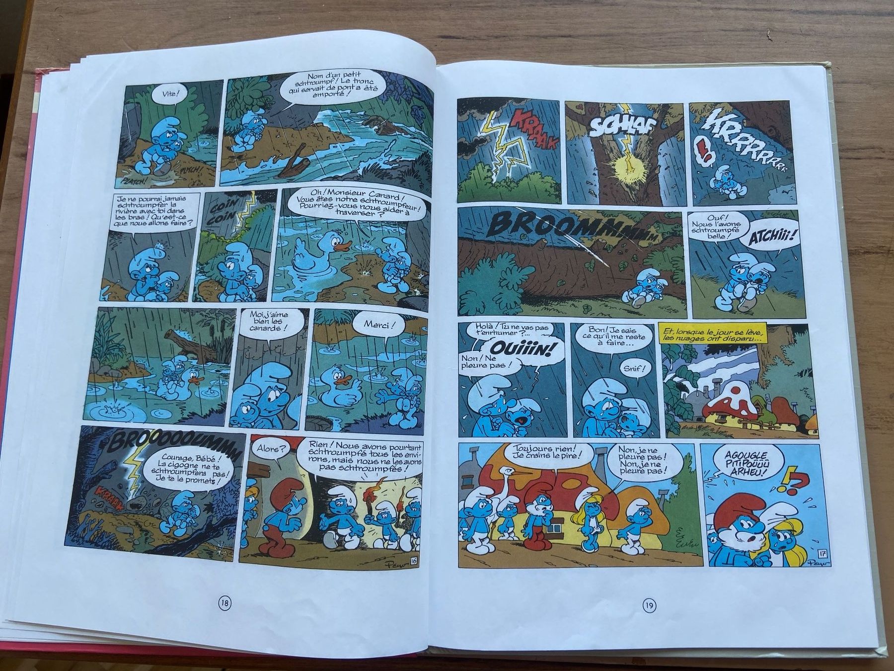 Fumetti: Les Schtroumpfs: Le Bébé Schtroumpf – Usato da Fribourg venduto da J334455 2