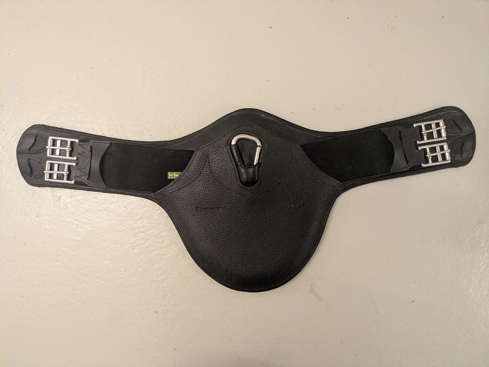 Selle & Accessori: Devocoux Stollen-kurzgurt,  70cm, Schwarz aus Leder – Nuovo (secondo la descrizione) da Tägerschen venduto da Nat_Mur92