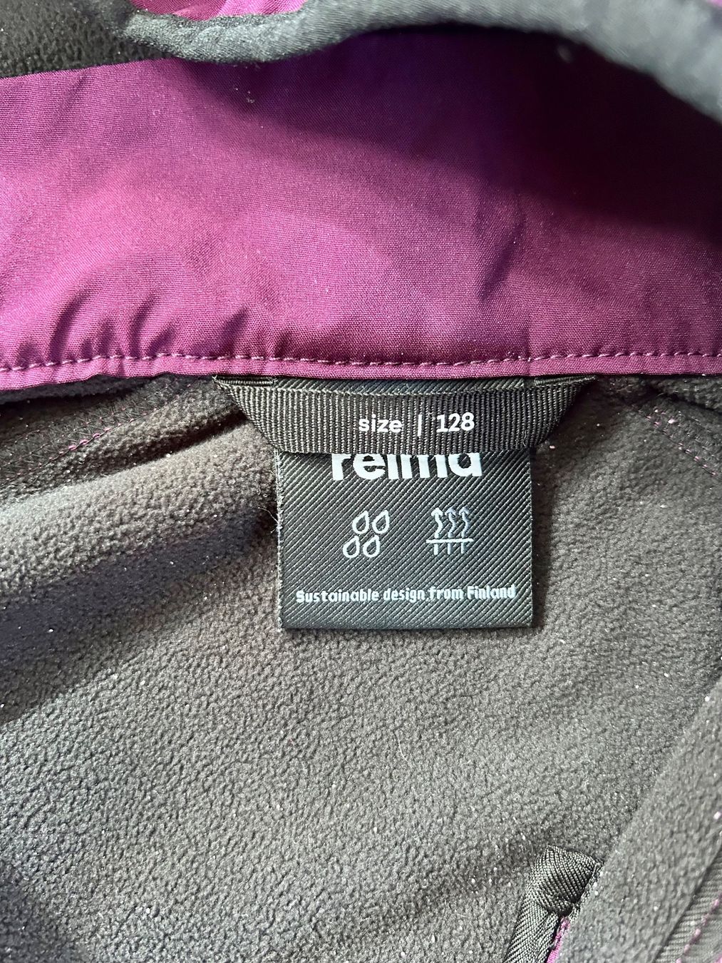 Reima Jacken & Mäntel: Reima Vantti Softshell Jacket 128 deep purple – Gebraucht aus Rüti ZH von JB_8630 6