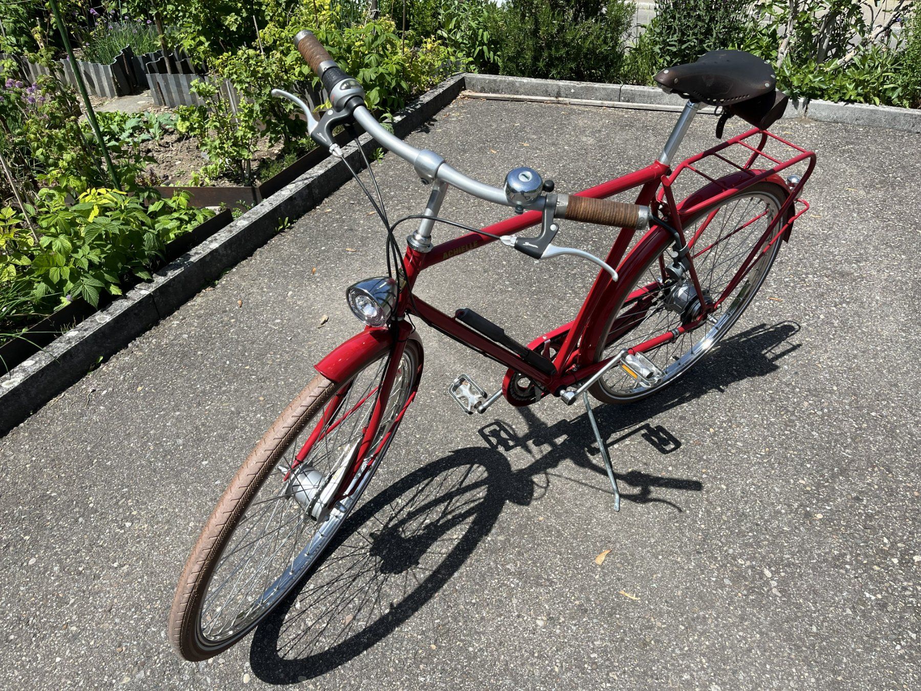 Velos: Rotes Herren-Velo, Achielle Miel, Top Zustand – Gebraucht aus Winterthur von Beat8344 1