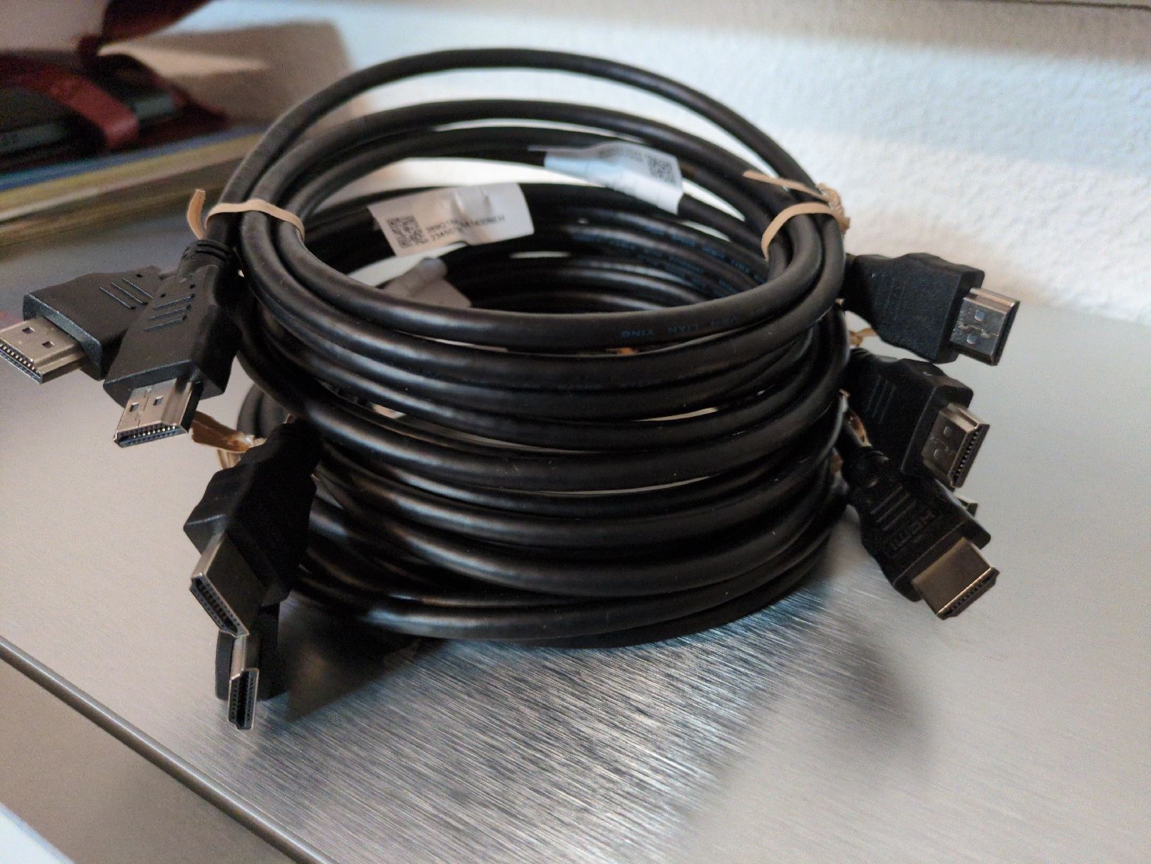 Cavi: 5x HDMI Kabel, ca. 1 Meter – Nuovo e nell'imballaggio originale da Bremgarten AG venduto da Gagaf 2